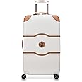 DELSEY PARIS Chatelet Air 2.0 Hardside Luggage Trunk with Spinner Wheels, Angora, Checked-26 Inch Trunk