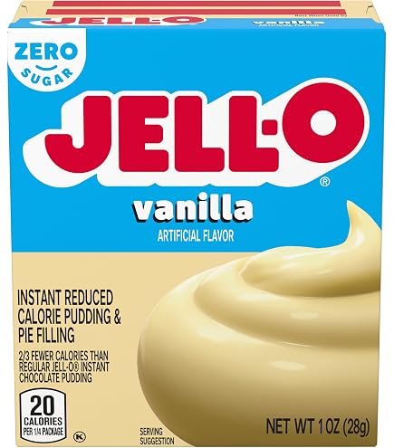 Jell-O Sugar Free Chocolate Fudge Pudding & Pie Filling - 1.4 Oz Packets (Pack Of 24)
