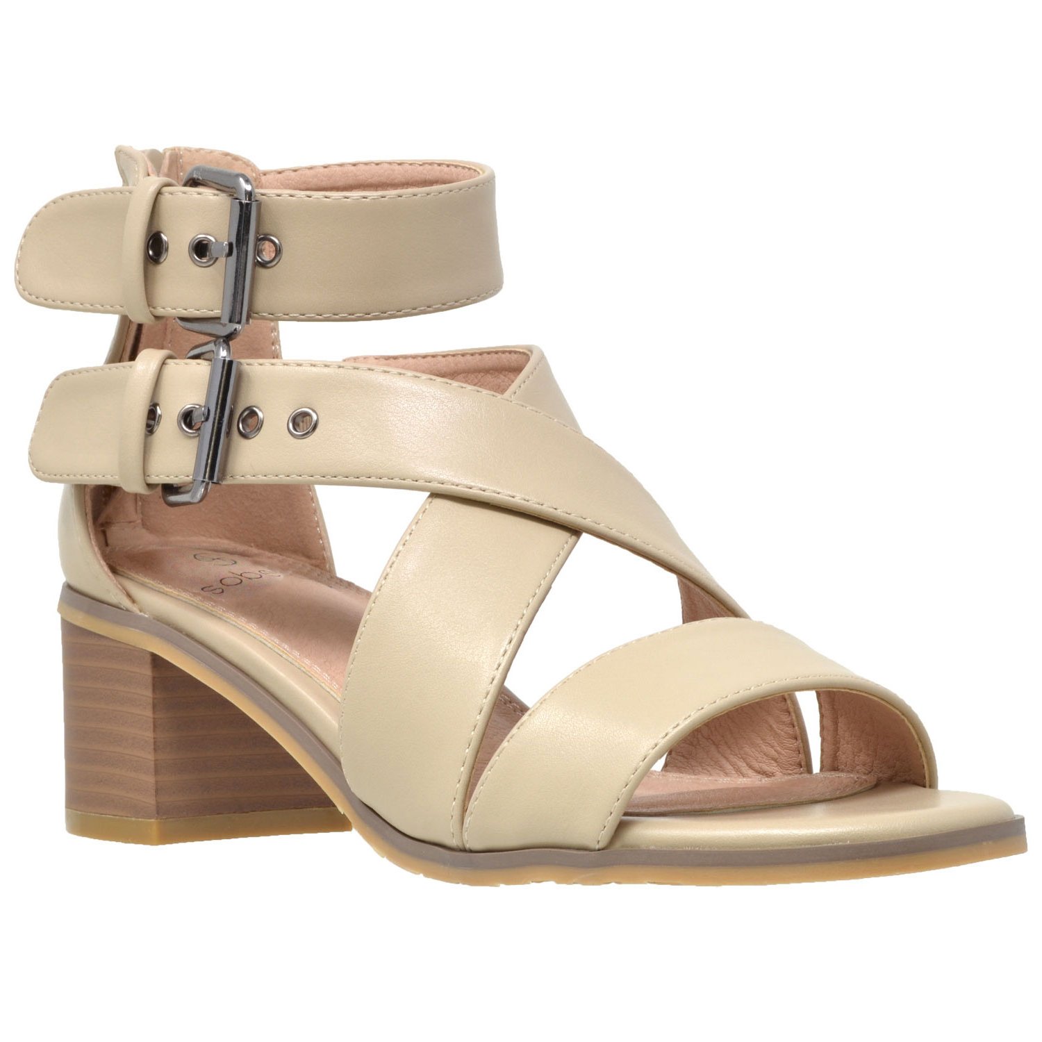 taupe dress sandals