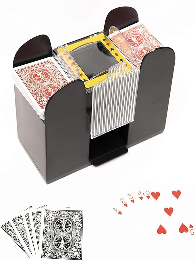 Card Shuffler Automatic 6 Deck Auto Deluxe Machine