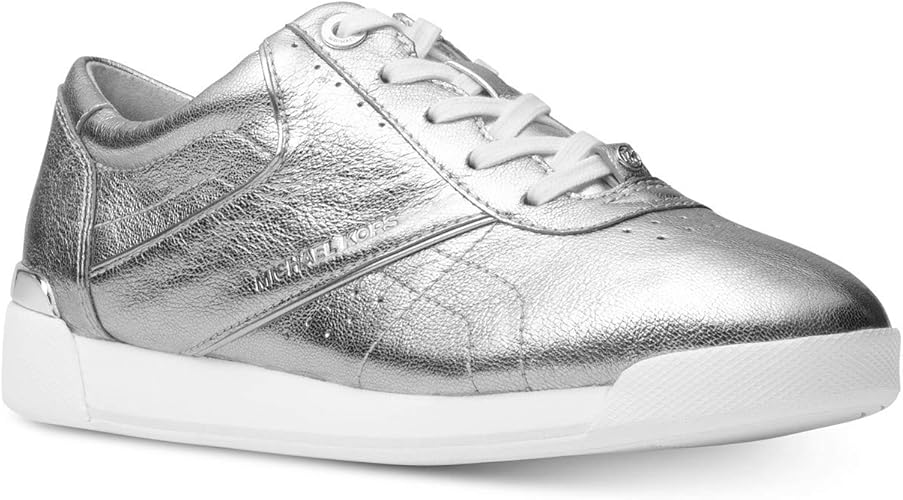 michael kors sneakers womens silver