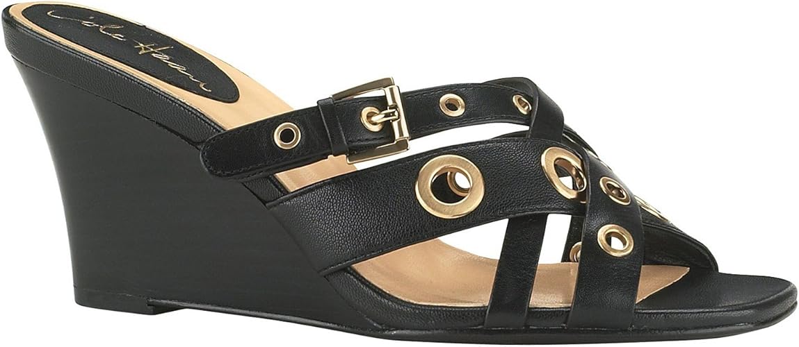 cole haan sandals black