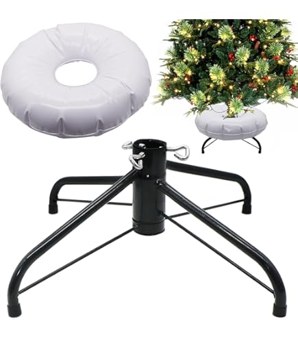 Rehausseur De Sapin De Noël - Extension De Base Réglable, Base D'arbre