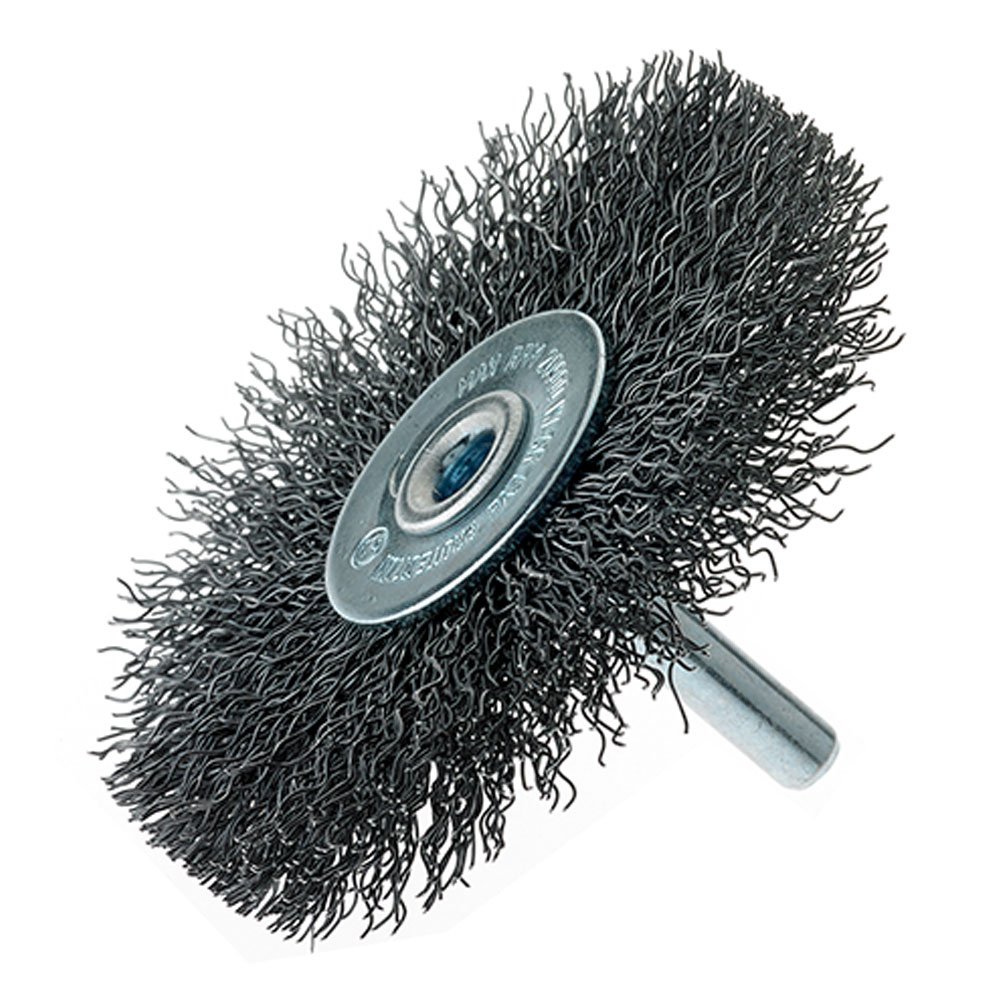 Mercer Industries 182040B Crimped Wire Wheel, 3" x 1/4" Shank for Drills and Die Grinders, 20-Pack