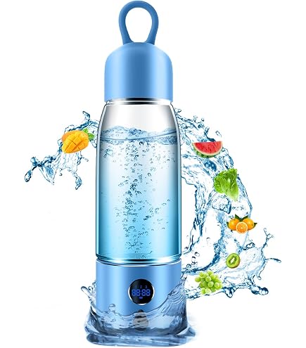 Amazon.com: Alkaenum Hydrogen Water Bottle with Three Modes