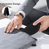 ZIBLY Wrist Rest Keyboard and Mouse Set Anti-Slip Memory Foam Black view 4
