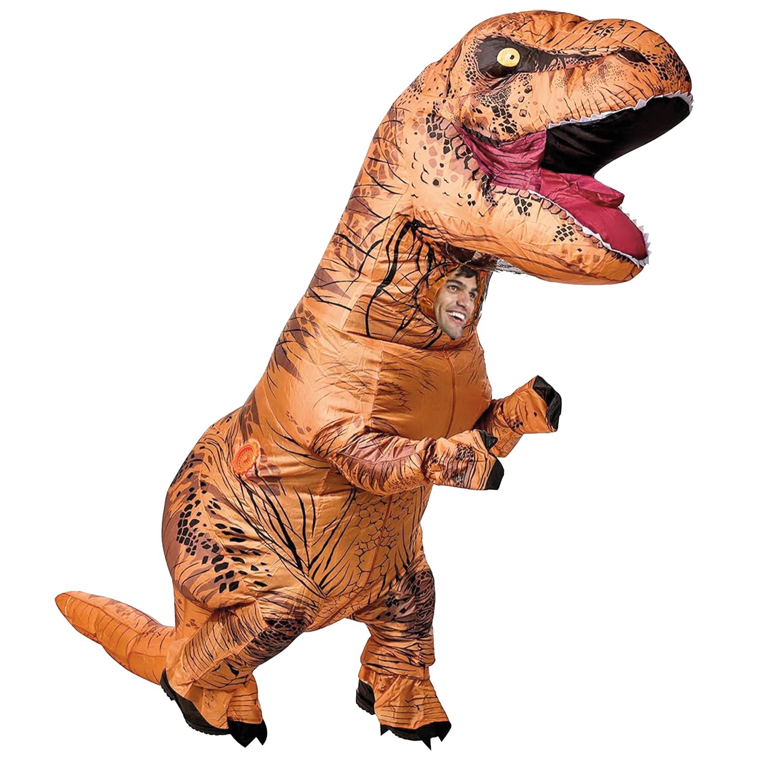 Inflatable Disguise XXL T-Rex | Dinosaur Costume | Premium Quality | Adult Size 160 to 190cm | Polyester | Resistant | Inflatable System Included | OriginalCup — image 1