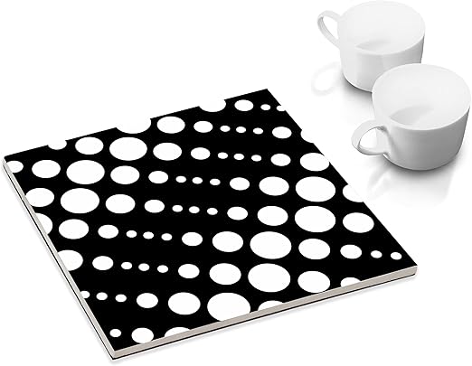 designersgroup - Keramik-Untersetzer mit Filzuntersatz für Esstisch und