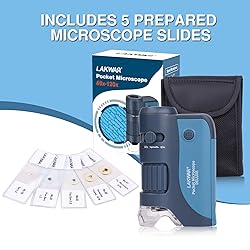 60x-120x Mini Pocket Microscope for Kids