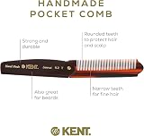 Kent 82T Handmade Folding Pocket Comb for Men Fine Tooth Made in England view 4
