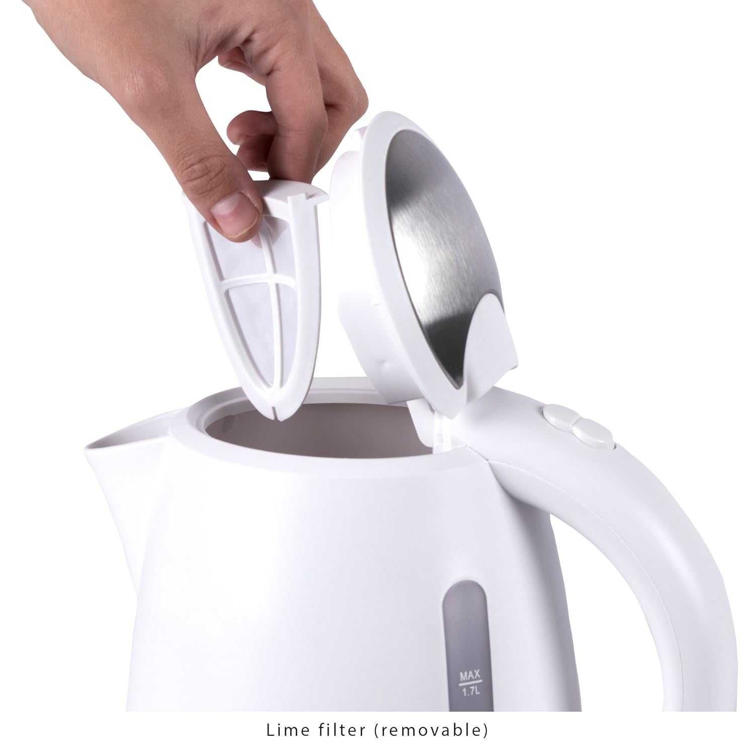 Clatronic WK 3691 - Hervidor de agua eléctrico 1,7 litros, 2200 W ...