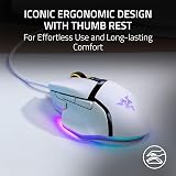 Razer Basilisk V3 Wired Gaming Mouse 26K DPI 11 Programmable Buttons White view 5