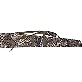 Banded Impact Floating Gun Case – 48" Waterfowl Shotgun Case - Padded Handles, Shoulder Strap, Side Storage Pocket – Heavy-Duty Weather-Resistant 900D, Non-Absorbing Foam, Buckle Closure