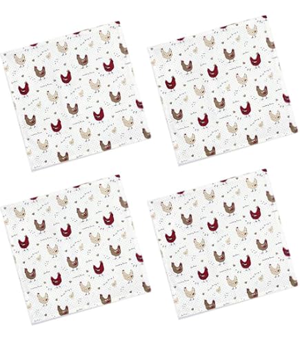 Tovaglia Cackleberry Home A Tema Pollo: Un Tocco Di Campagna Sulla Tua Tavola!