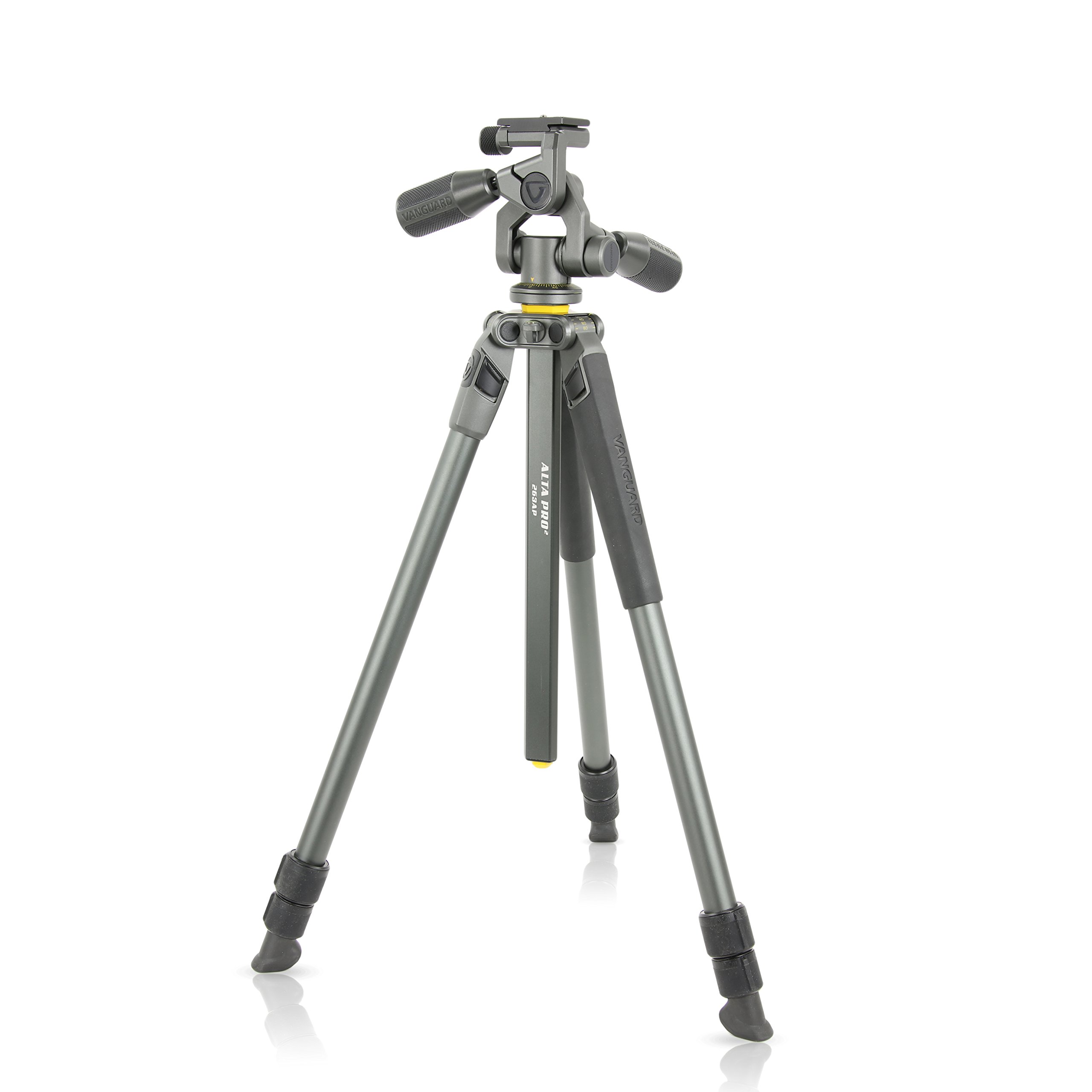 Vanguard Alta Pro 2 263AP 3-Section Aluminium Tripod with 3-Way Pan Head - Anthracite