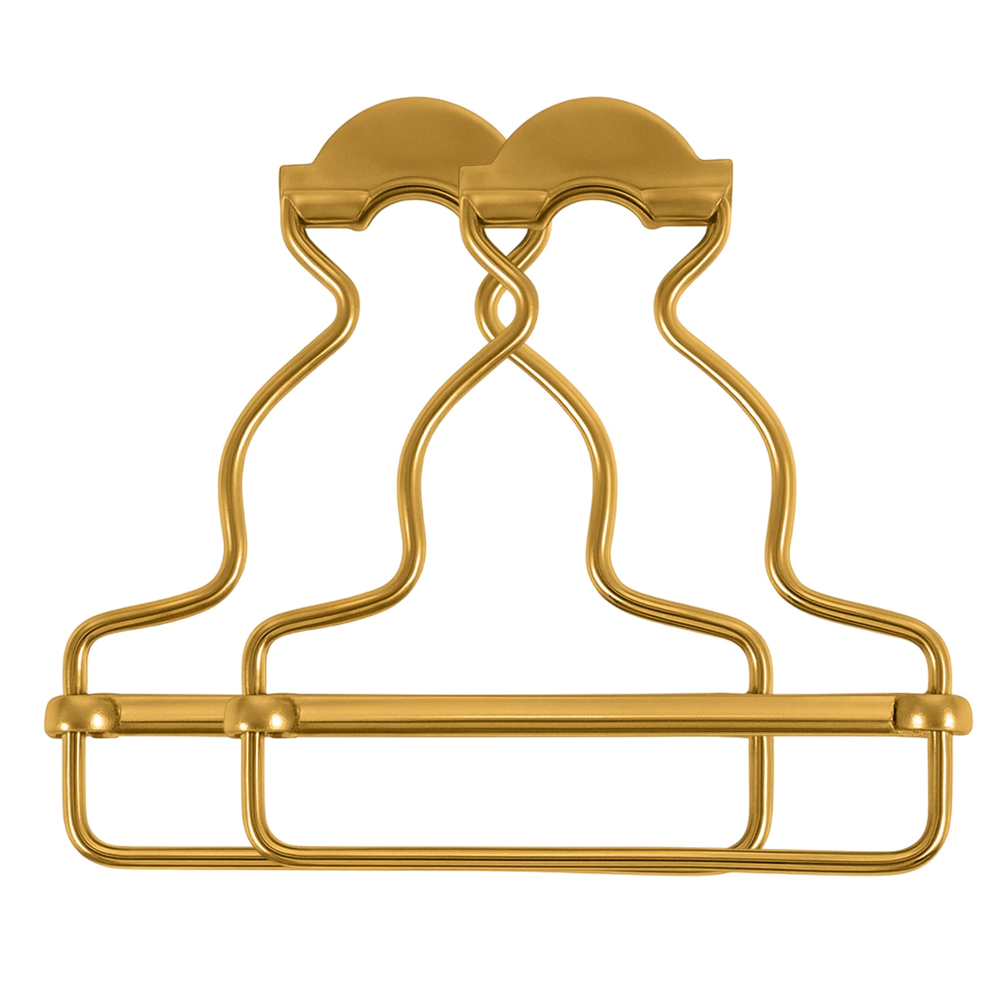 Trimming Shop 45mm Dungaree Buckles – Heavy-Duty Metal Clip Fasteners for Braces, Overalls, Jumpsuits, Kids' Clothing, Handbags & DIY Workwear Projects, Bronze, 2pcs