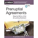Prenuptial agreements how to write a fair and lasting contract all forms on cd rom 04 image
