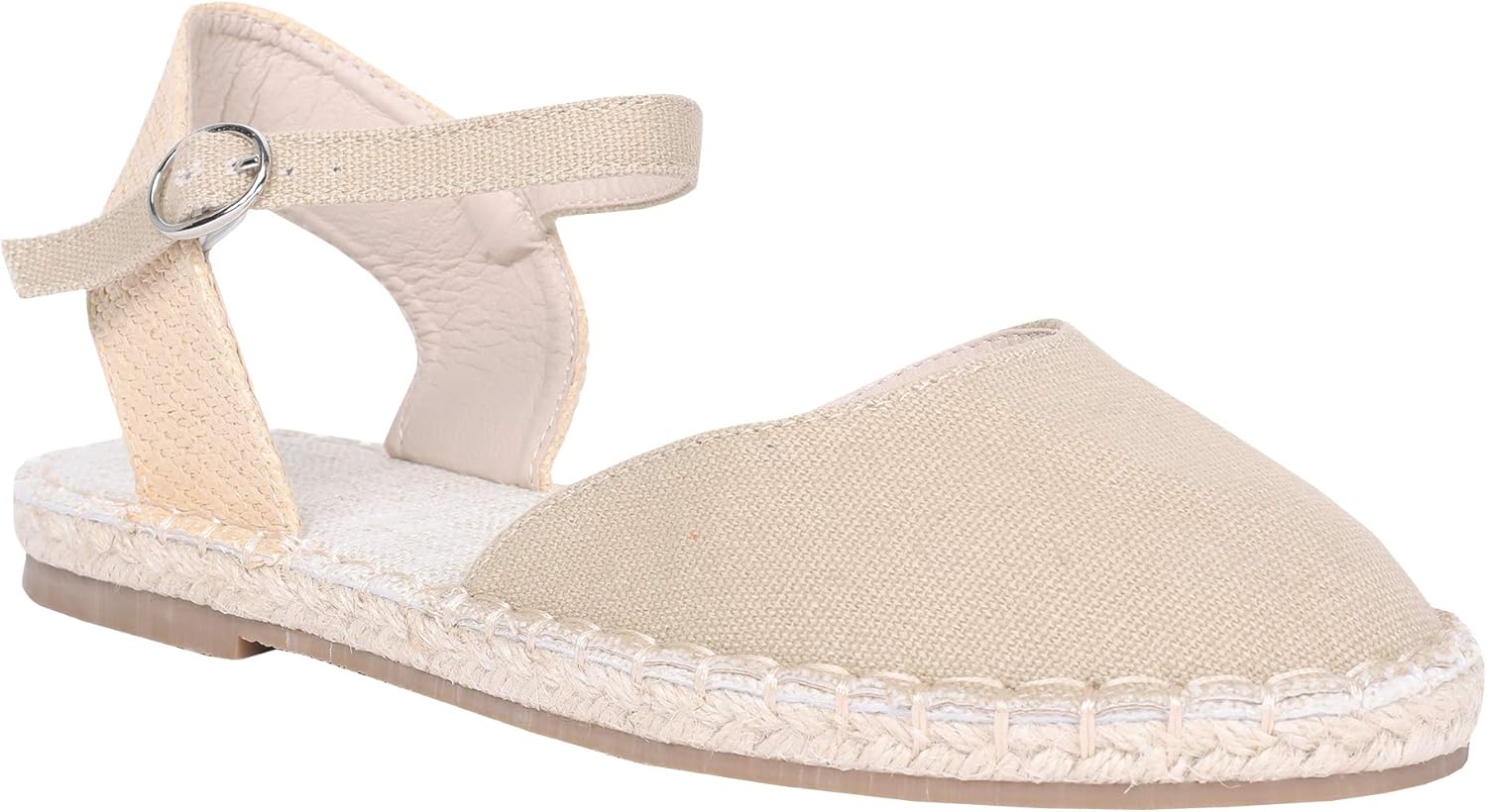 ankle strap espadrille flats