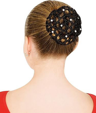 Amazon Com Small Bun Cover C26679blk Black One Size Clothing