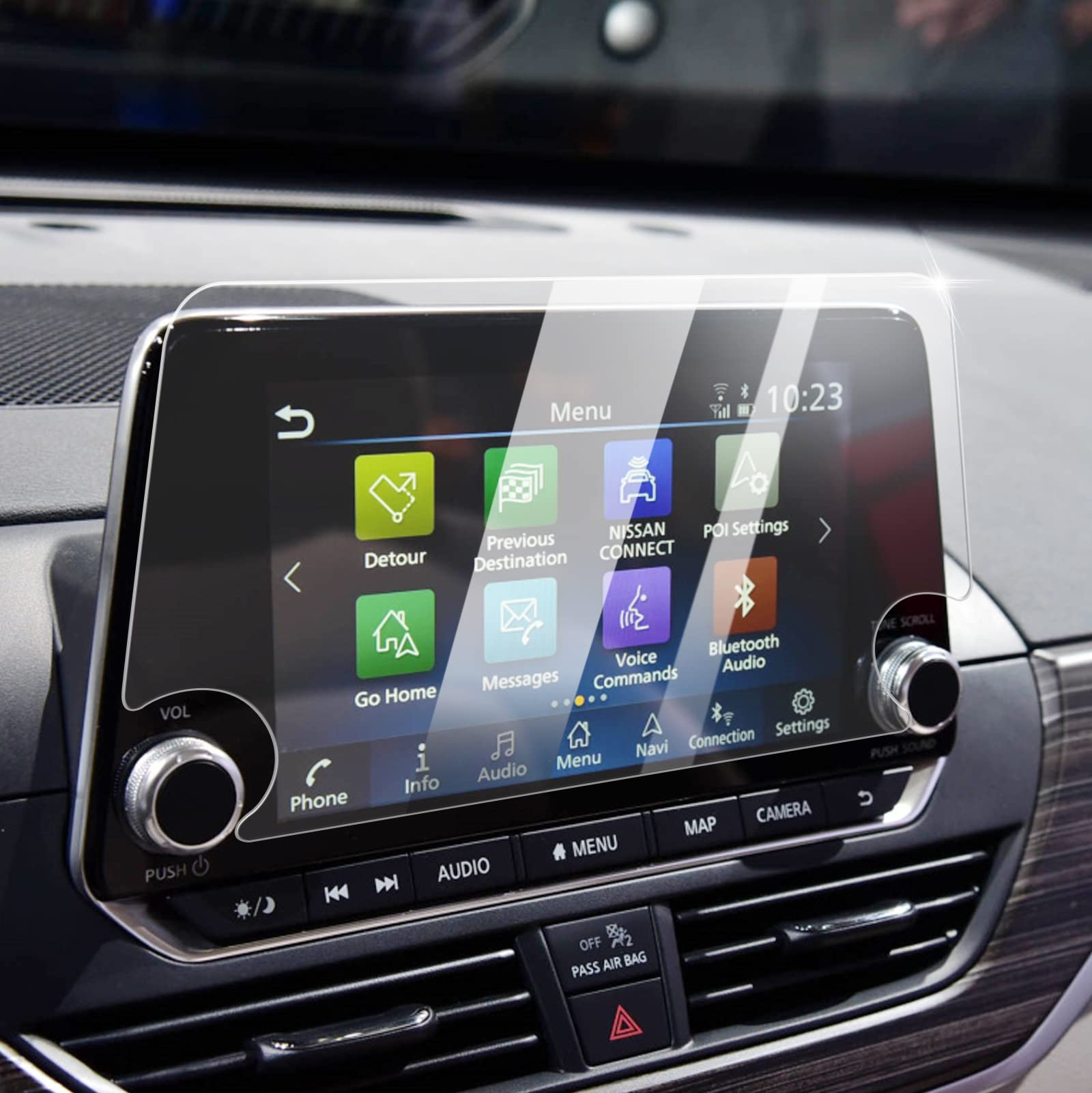 TTCR-II Navigation Display Screen Protector For