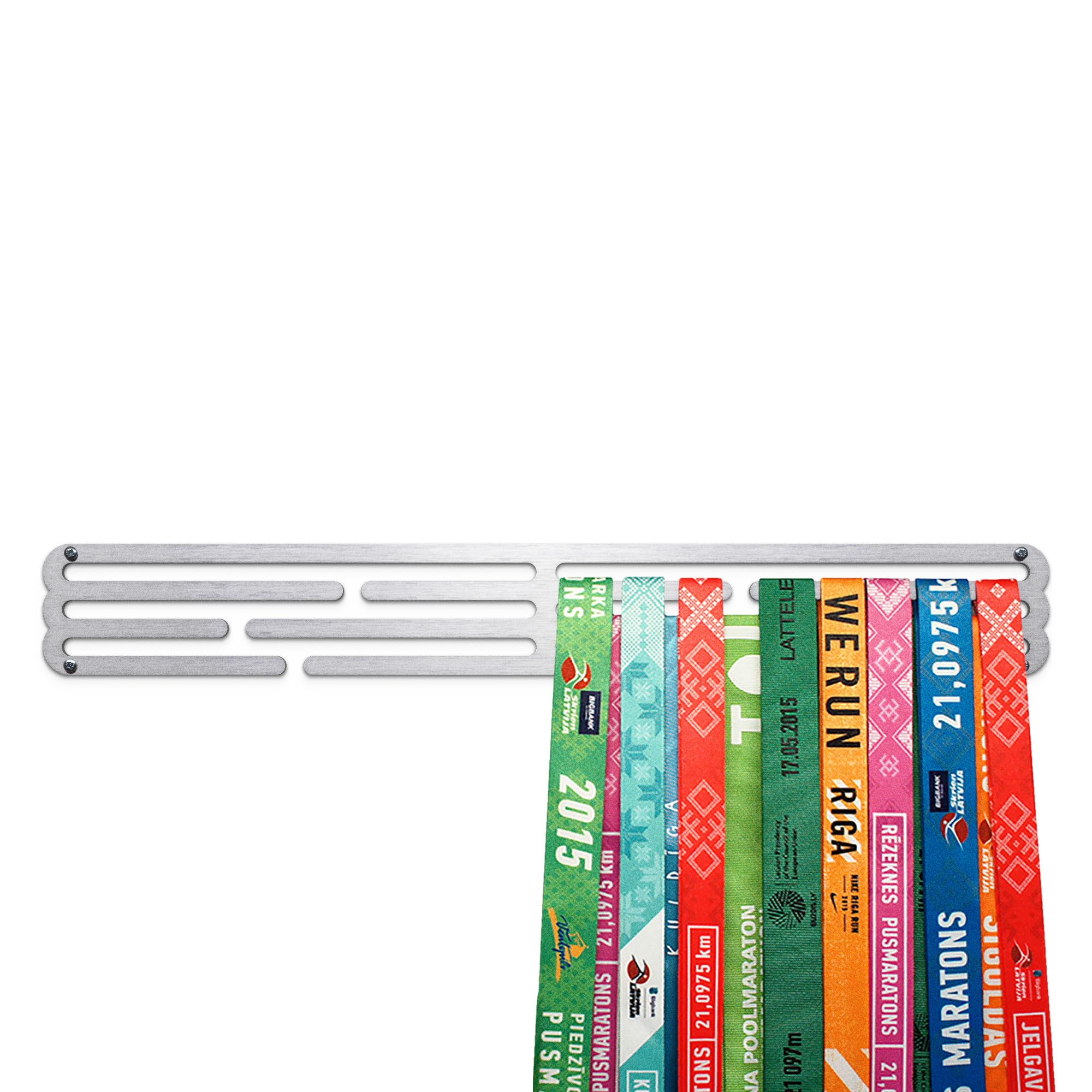 United Medals BLANK Sport Medal Hanger Display | Stainless Steel Medal holder | Awards display rack for up to 48 medals