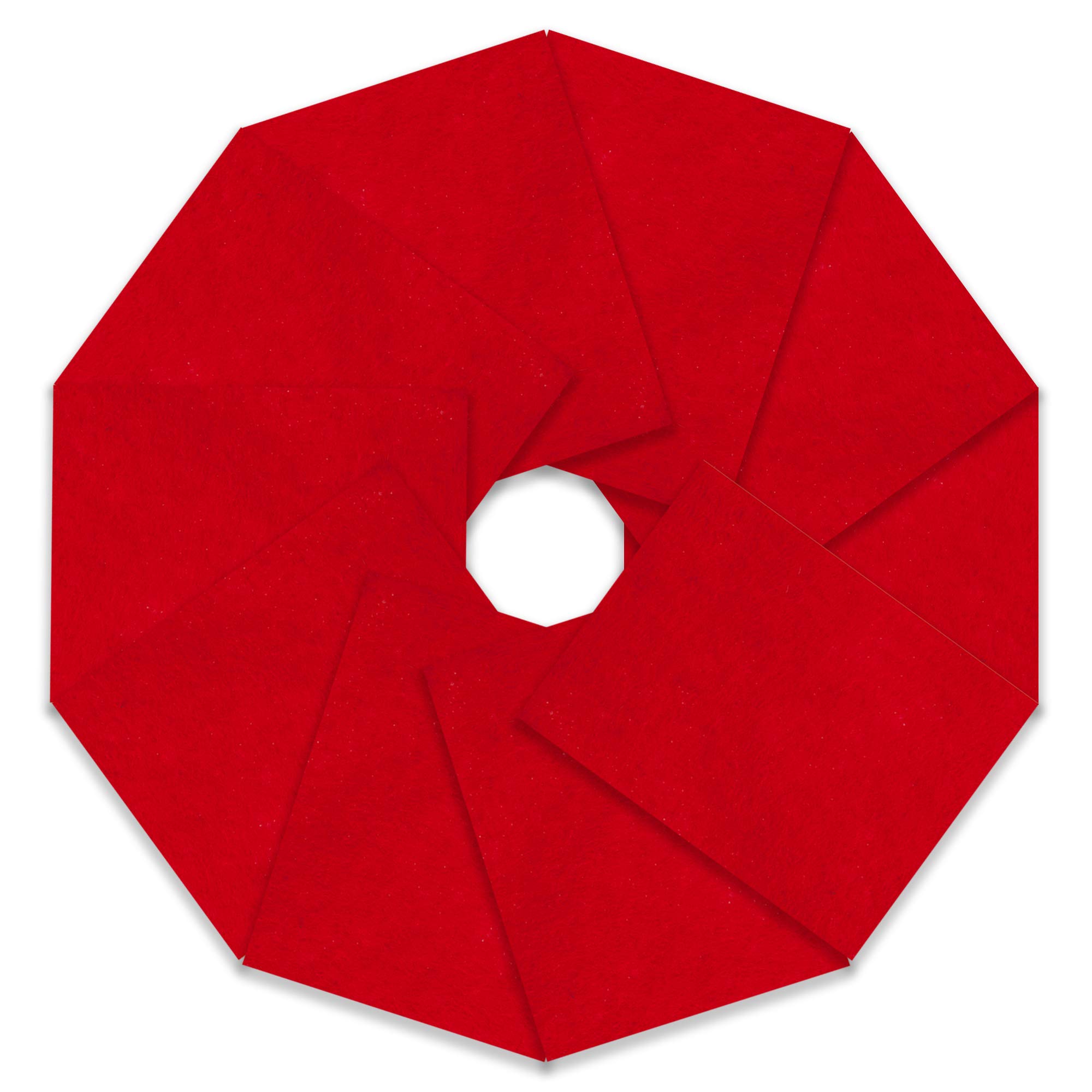 Trimits Craft Felt, 10 Pack, Oriental Red — image 1