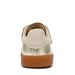 Steve Madden Women's Momentum Sneaker, Gold, 9.5