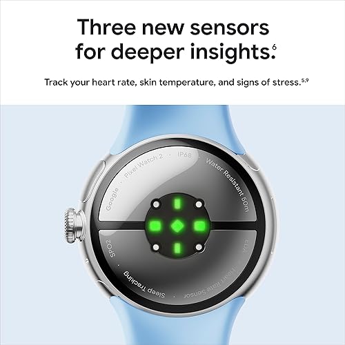 Google Pixel Watch (Previous Model) with Best of Fitbit Heart