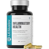 LES Labs Inflammatory Health Joint Support Supplement, 60 Capsules | Joint, Muscle &amp; Mobility Support, Turmeric, Boswellia, Quercetin, Ginger, CoQ10, Muscle Relaxation &amp; Recovery, Non-GMO