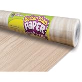 Teacher Created Resources Light Maple Wood Better Than Paper Bulletin Board Roll (TCR77032)