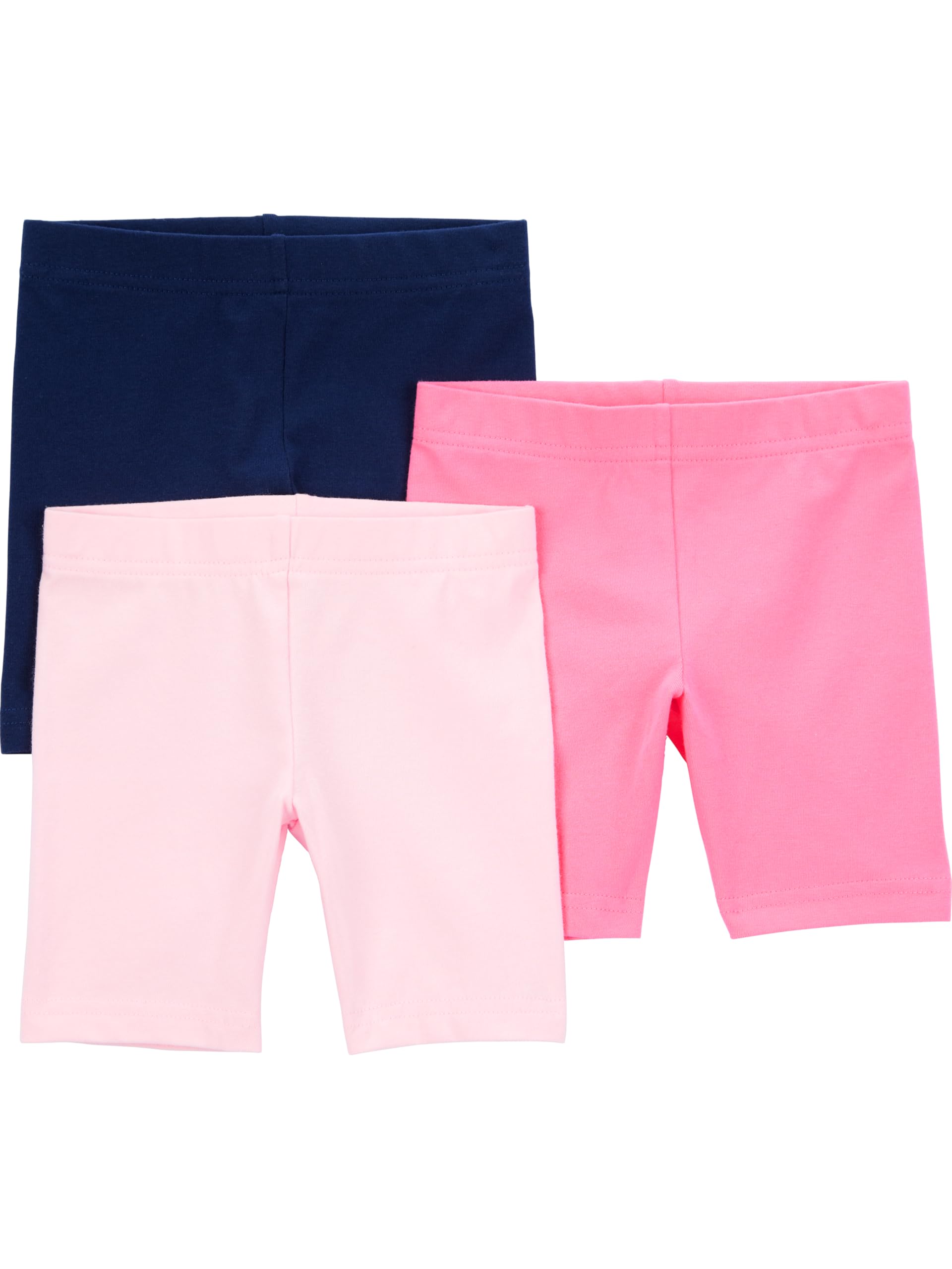 Photo 1 of ***Only 2***
Simple Joys by Carter's Toddler Girls 3-pack Bike Shorts, pink, navy, 4T