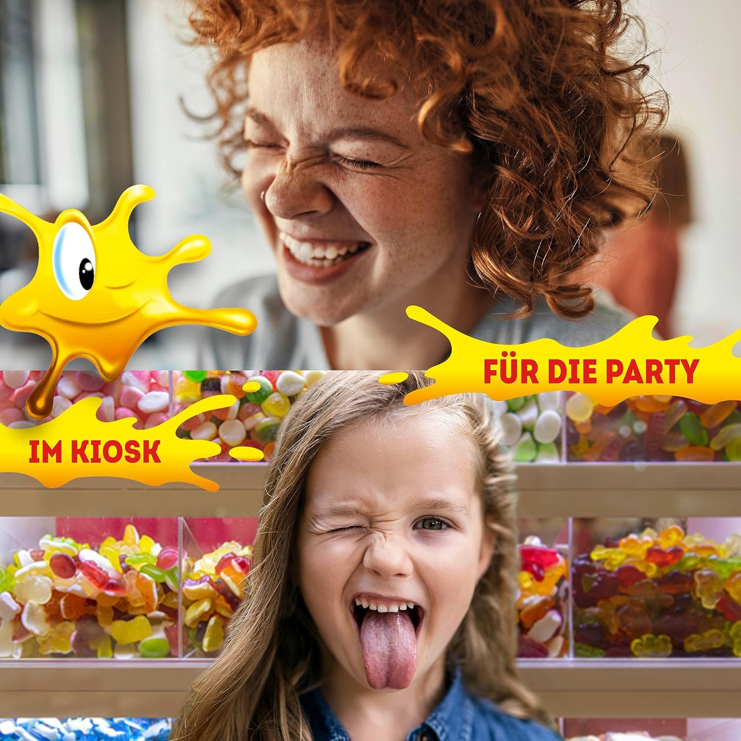 Center Shock Splashing Cola, Box mit 100 Kaugummis, extra-sauer mit Cola-Geschmack, geeignet für Geburtstag, Pinata, Party, Candy-Bar, Weihnachten und Halloween, 400g 5