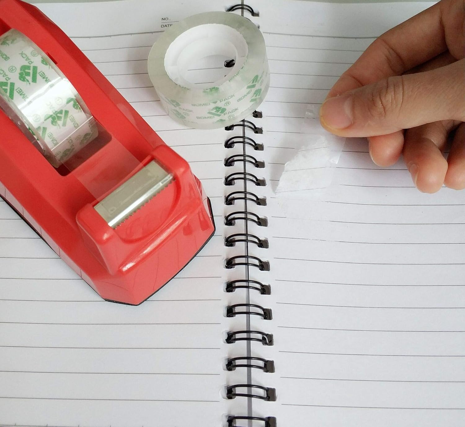 48 Rolls Crystal Clear Transparent Tape, Stationery Tape Refills Rolls for Dispenser, 3/4 in x 1000 in,1 inch Core, Gift Wrapping Tape for Office, School and Home, BOMEI PACK: Industrial & Scientific