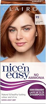 Clairol Nice'n Easy No Ammonia Hair Dye 92 Light Warm Brown Semi-Permanent view 1