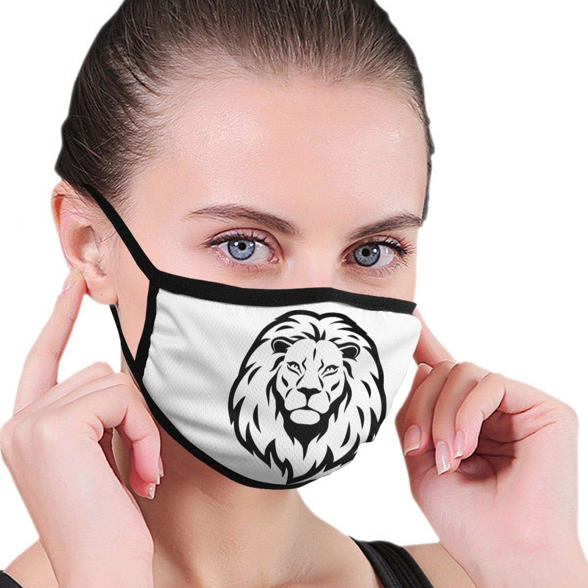 Lion Head Windproof Dustproof Mouth Mask Face Earloop Mask Amazon.co.uk