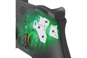eXtremeRate Light Version - ABXY Clicky Kit for Xbox Elite Series 2 Controller, Custom A B X Y Keys Mouse Clicky Kit for Xbox