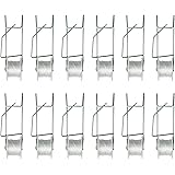 tinkaori Tomato Trellis Roller Hooks for Greenhouse,Plant Support Hooks with 15M String,Flower Vine Twine Crop Trellis Kit,12