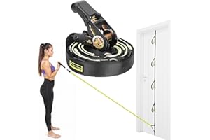 Manificent Door Anchor for Resistance Bands, Heavy Duty Padded Door Anchor System Door Hook, Must-Have Workout Exercise Bands Attachment Compatible for Loop Bands, Resistance Tube