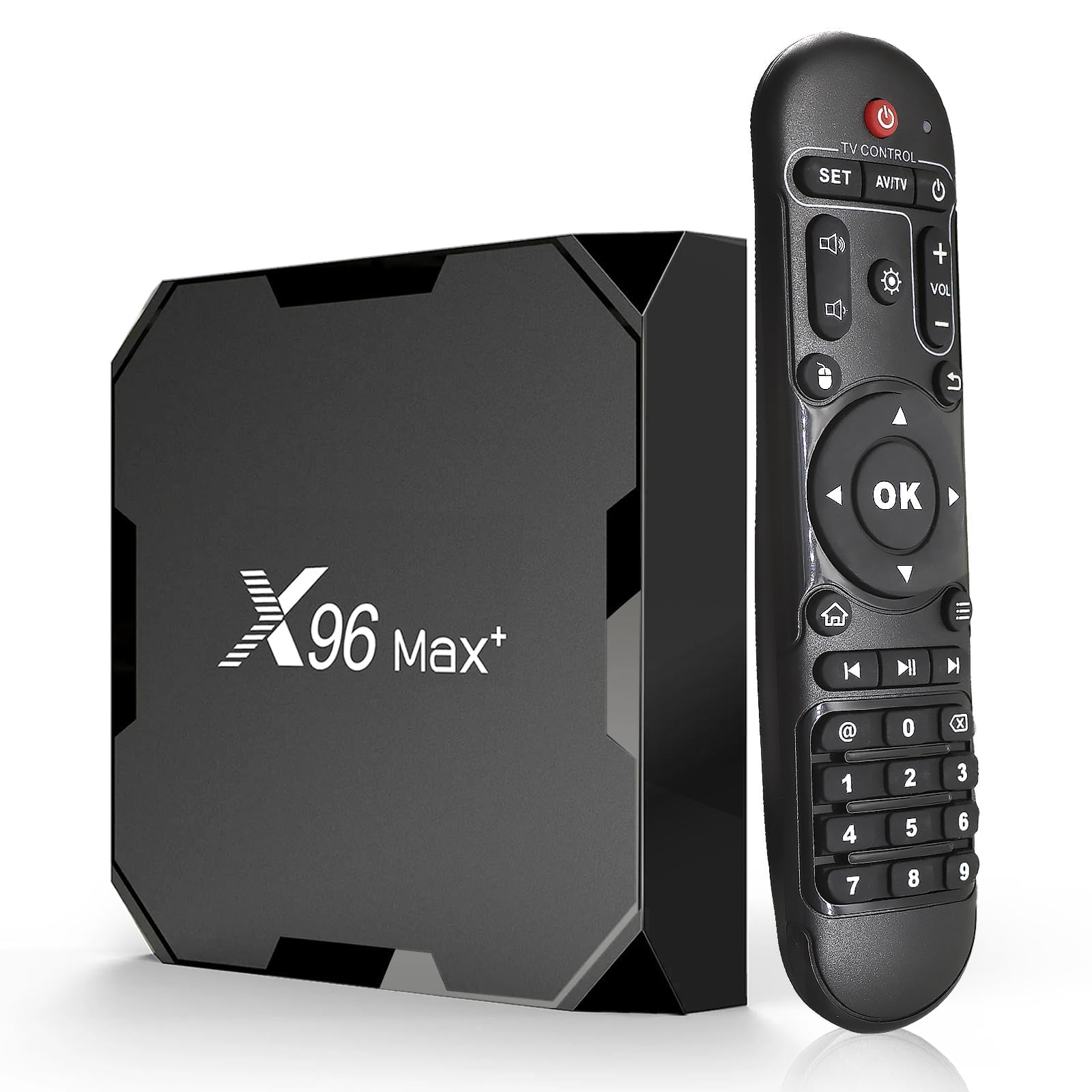 TV Box Android 9.0,Smart Media Player 4+32GB HD Android Box S905x3,Support 4K/3D 2.4&5 GHz WiFi BT 4.0 Smart TV Box with Remote (32GB)