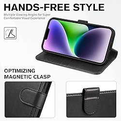 TUCCH Case for iPhone 14 Plus Wallet Case, [RFID