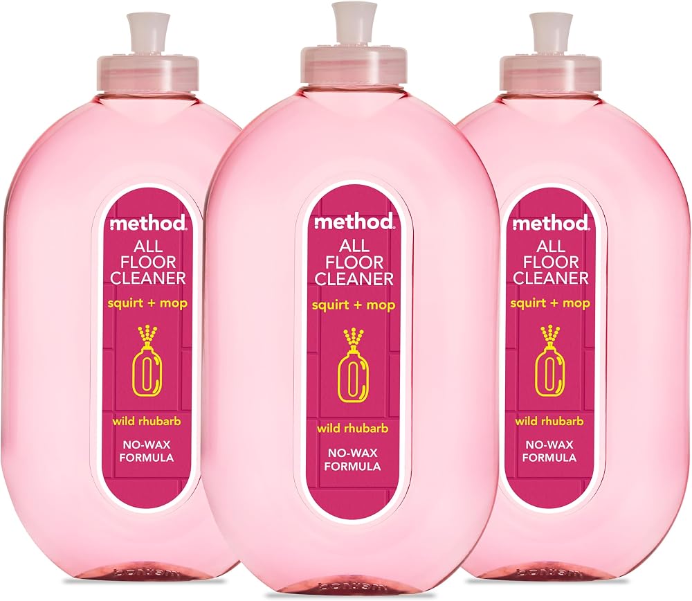 Method Multipurpose All Floor Cleaner 3 x 739ml Fresh Wild Rhubarb