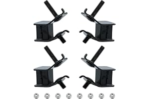 KIKITE Generator Anti Vibration Rubber Mount for 2000w 3000w 3500w 4000w 4750w Compatible with Champion Firman Predator Open-frame Generators Shock-Absorbing Feet 4 Pcs (2 left and 2 right)