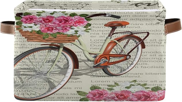 Cesta de almacenamiento con asas para almacenamiento de juguetes