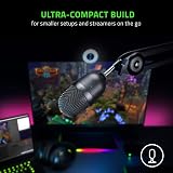 Razer Seiren Mini USB Condenser Microphone for Streaming Black view 4