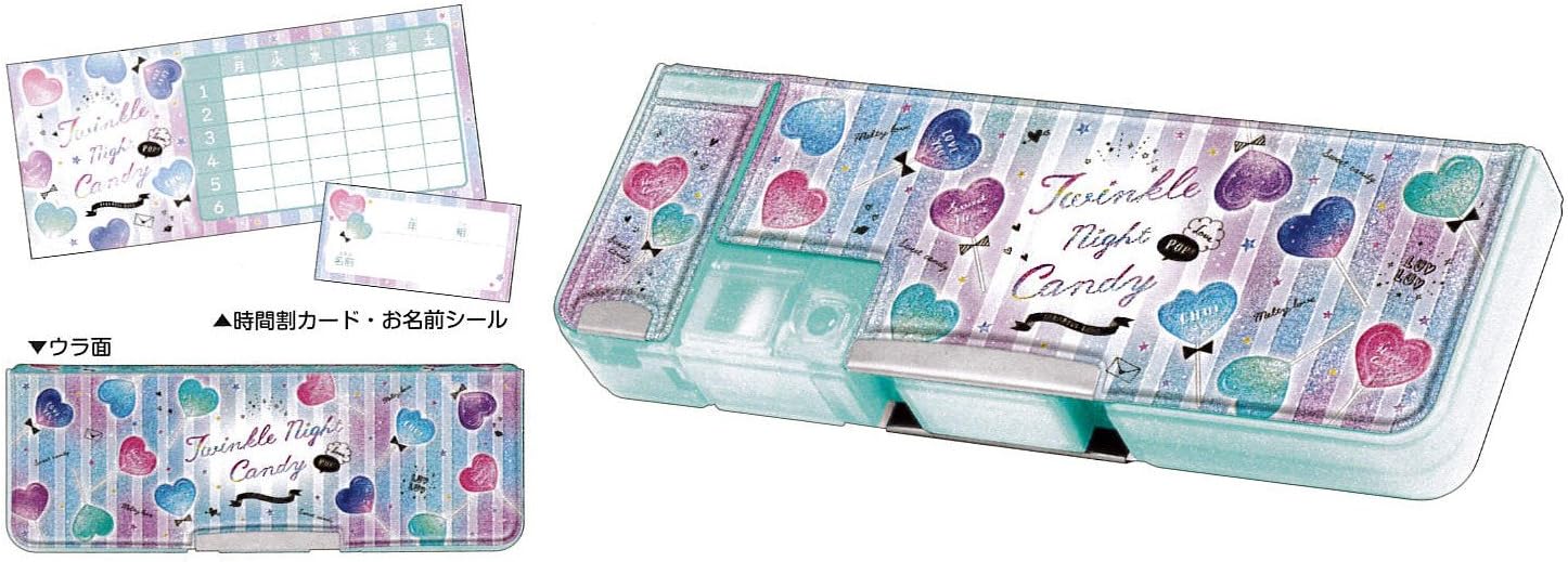 Amazon Co Jp 両面開きペンケース Twinkle Night Candy 筆箱 筆入れ ノンキャラクター Diy 工具 ガーデン