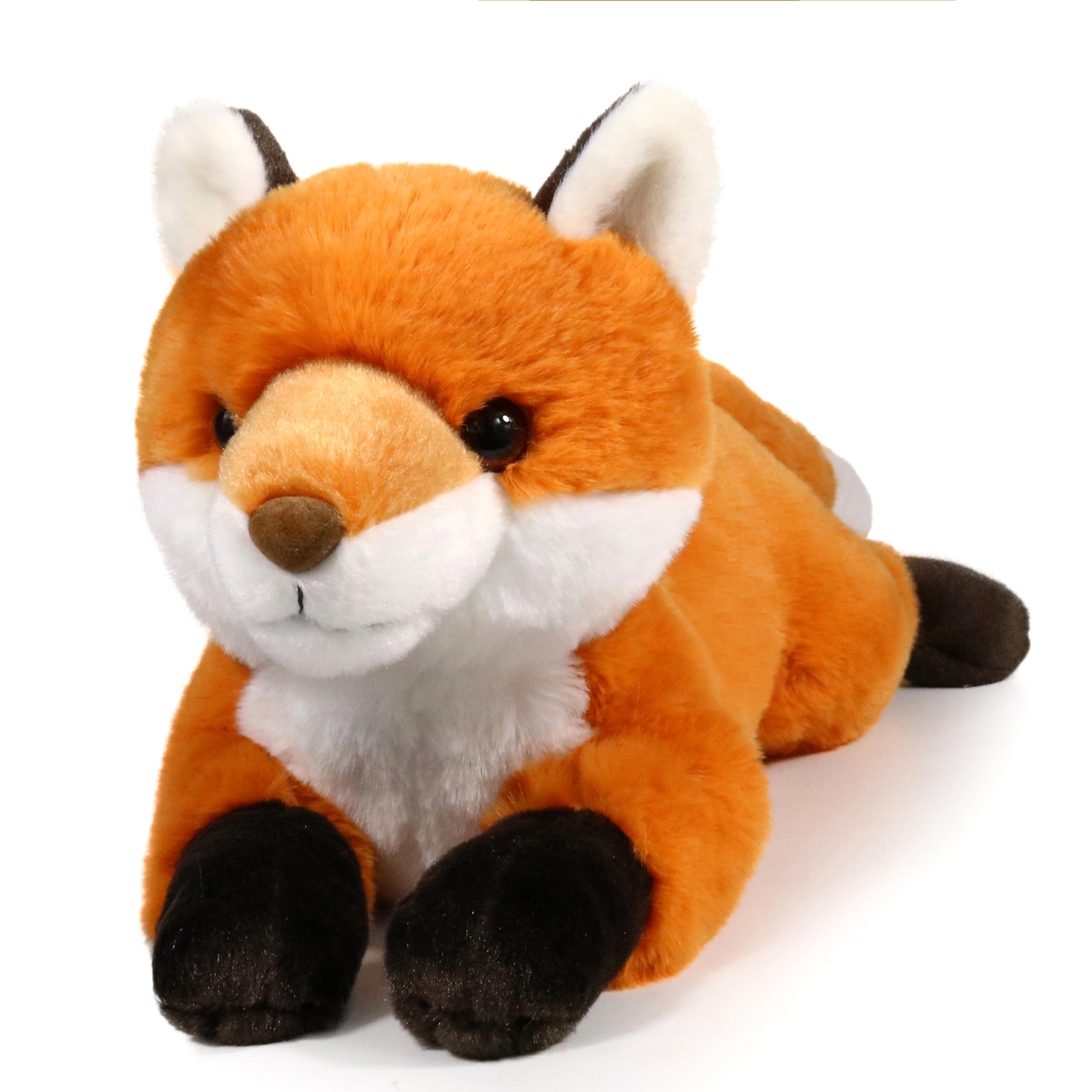 ICE KING BEAR Large Fox Soft Toy Stuffed Animal Plush 40cm (Weighted/2lb)