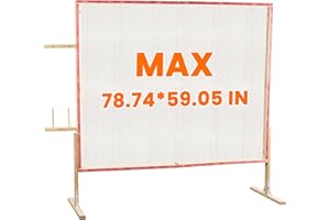 BESGEER Tufting-Frame-for-Rug-Making, Rug Tufting Frame with Tufting Cloth, 78.7" x 59" Rug Tufting Frame Wooden Tufting Frame Rug Making Supplies for Tufting Gun, Table Stand Frame Carpet Making