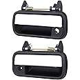 OCPTY Door Handles Chrome Exterior Front Driver Passenger Side Replacement fit 1989-1995 4Runner Outside Door Handles(2pcs)