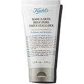 Kiehl's Rare Earth Deep Pore Daily Cleanser, Gentle Exfoliating Face Wash for Oily Skin, Detoxifies & Exfoliates Skin, Minimizes Pores, with Amazonian White Clay, Fragrance-free - 5 fl oz