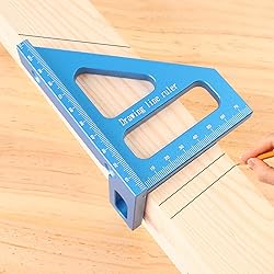 KETIPED 3D Multi-Angle Measuring Ruler,45/90 Degree